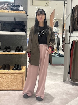 かとちゃんさん(レディース・154cm)の秋コーディネート