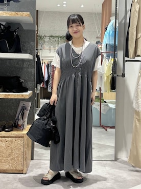かとちゃんさん（レディース・154cm）の夏コーディネート