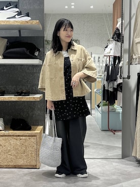 かとちゃんさん（レディース・154cm）の春コーディネート