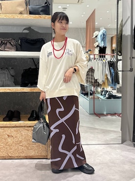 かとちゃんさん（レディース・154cm）の秋コーディネート