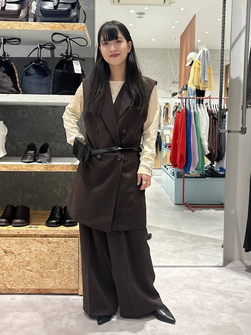 オフィスライン》フェイクレザーベルトポーチ 589107（ボディバッグ