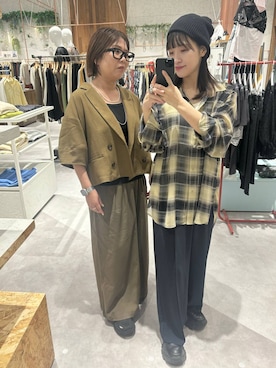 かとちゃんさん(レディース・154cm)の春コーディネート