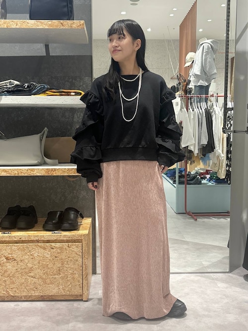 3連ボールネックレス　287544