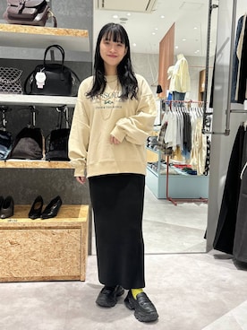 「アイテム（ソックス/靴下）」を使った、かとちゃんさん（レディース・154cm・30代）の秋コーディネート