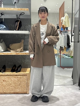 かとちゃんさん（レディース・154cm）の秋コーディネート