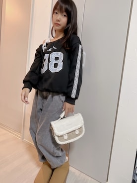 「アイテム（パンツ）」を使った、yurimari1118さん（キッズ・131cm）の秋コーディネート