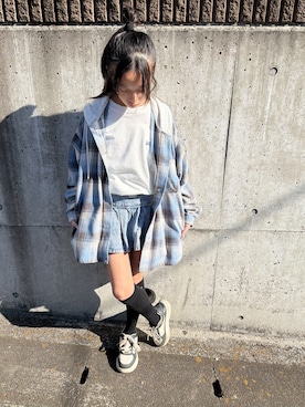 「algy（アルジー）のアイテム」を使った、yurimari1118さん（キッズ・140cm）の春コーディネート