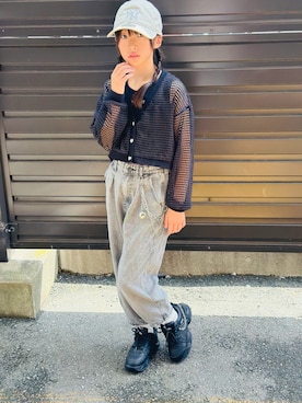 yurimari1118さん（キッズ・135cm）の夏コーディネート