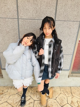 yurimari1118さん（キッズ・140cm）の冬コーディネート