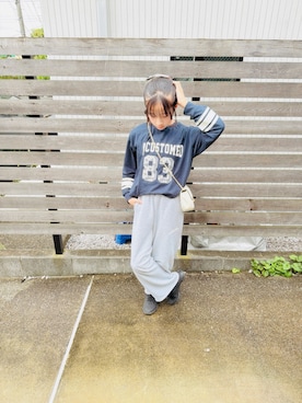 「アイテム（ショルダーバッグ）」を使った、yurimari1118さん（キッズ・147cm・10代）の秋コーディネート