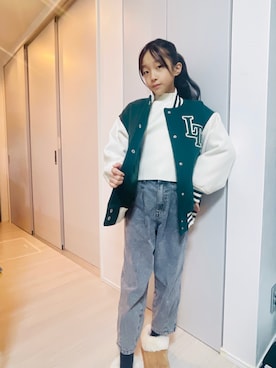 yurimari1118さん（キッズ・131cm）の秋コーディネート