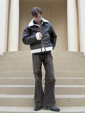 FUTABAさん（メンズ・176cm）の冬コーディネート