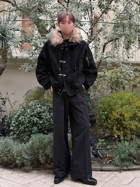 FUTABAさん（メンズ・176cm）の冬コーディネート