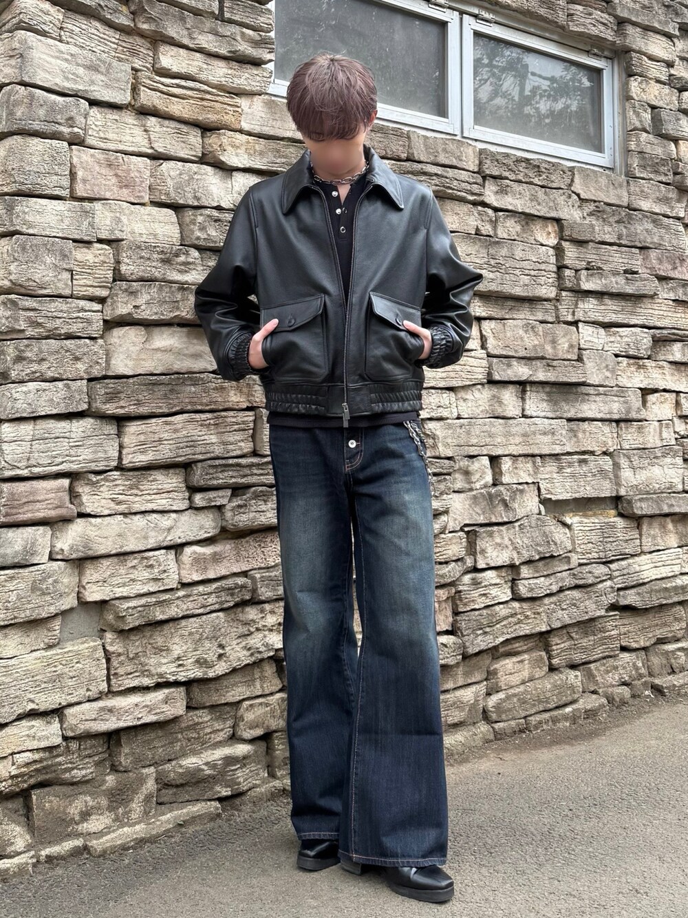 CLEL（クレイル）の「【CLEL】Cow Leather G-1 Blouson / 牛革