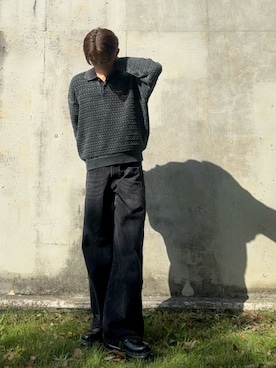 「CLEL（クレイル）のアイテム」を使った、FUTABAさん（メンズ・176cm）の秋コーディネート