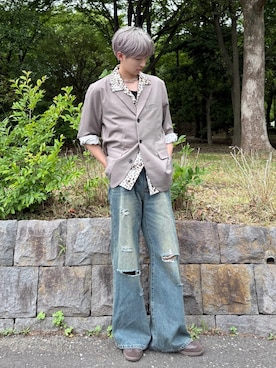 FUTABAさん（メンズ・176cm）の春コーディネート