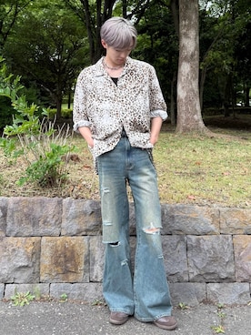 「アイテム（その他、ホワイト系）」を使った、FUTABAさん（メンズ・176cm）の夏コーディネート