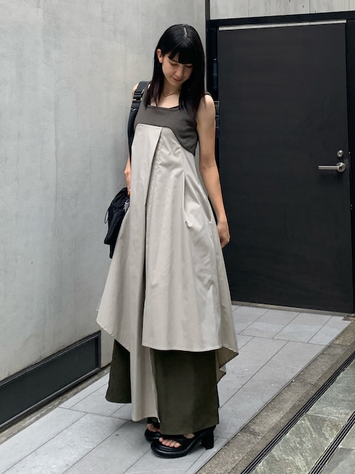 ASYMME LAYERED AIO / アシメレイヤードオールインワン（つなぎ
