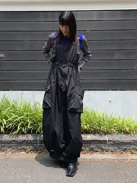 「ミリタリーコーデ」｜AYAKOさん（レディース・157cm）の夏コーディネート