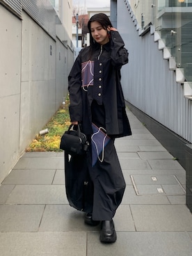 AYAKOさん（レディース・157cm）の冬コーディネート