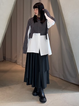 AYAKOさん（レディース・157cm）の秋コーディネート