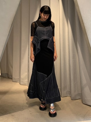 UN3D.（アンスリード）の「DENIM DETAIL DOCKING SK / デニム