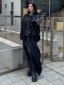 WAVE PATCHWORK JUMPER SKIRT｜アンスリード（UN3D.）公式通販｜RUNWAY