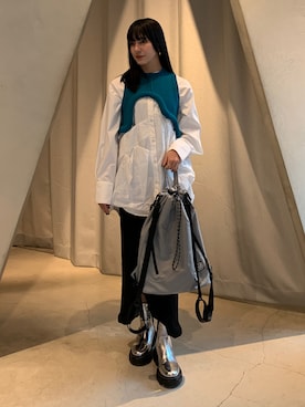 「UN3D.(アンスリード)のアイテム」を使った、AYAKOさん(レディース・157cm)の冬コーディネート