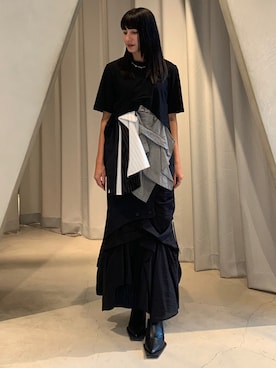 「アイテム（その他シューズ）」を使った、AYAKOさん（レディース・157cm）の夏コーディネート