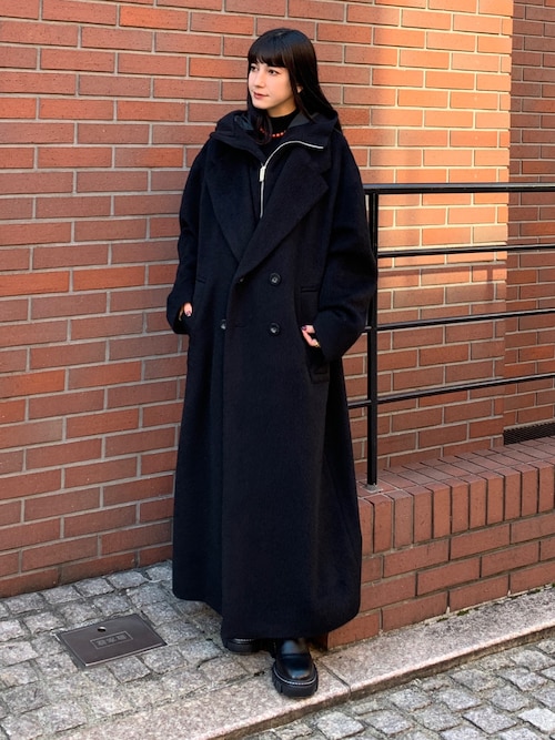 HOOD LAYERED SHAGGY CT / フードレイヤードシャギーコート（その他