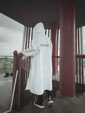 「VETEMENTS（ヴェトモン）のアイテム」を使った、mingr666さん（メンズ・175cm）の春コーディネート