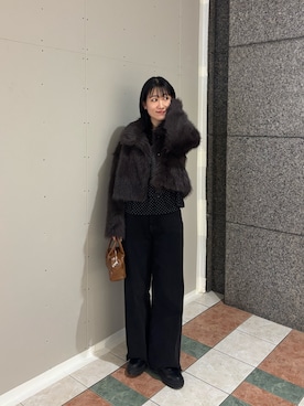 「アイテム（その他アウター）」を使った、yukiさん（レディース・166cm）の秋コーディネート