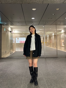 「アイテム（ジャケット/アウター）」を使った、yukiさん（レディース・166cm）の夏コーディネート