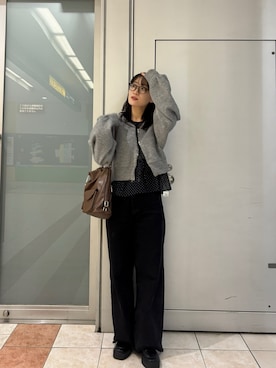 「mystic（ミスティック）のアイテム」を使った、yukiさん（レディース・166cm）の秋コーディネート