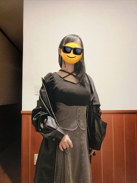 「アイテム（ワンピース/ドレス）」を使った、jada05さん（レディース・151cm）の秋コーディネート