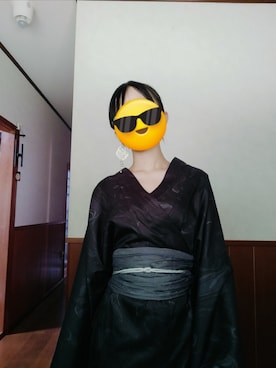 「アイテム（浴衣）」を使った、jada05さん（レディース・151cm）の夏コーディネート