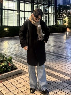 「MASONPRINCE（メイソンプリンス）のアイテム」を使った、ku_roさん（メンズ・168cm）の冬コーディネート