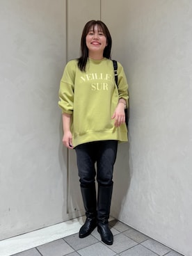 トレーナー スウェット 「スウェット」ロゴシルキーダンボールプルオーバー/秋服/冬服/春服/３シーズン レディース スウェット】ロゴシルキーダンボールプルオーバー/秋服/冬服/春