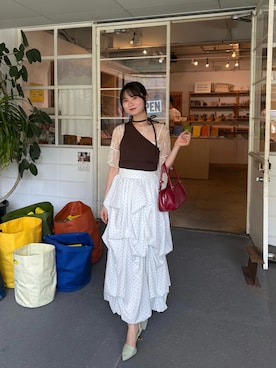 つるたななみさん(レディース・154cm)の秋コーディネート