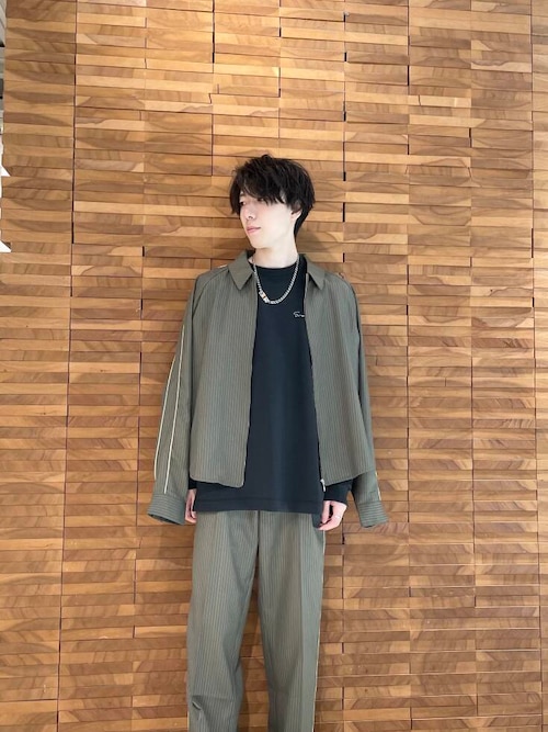 セール】サイドラインピンストライプスラックス（その他パンツ