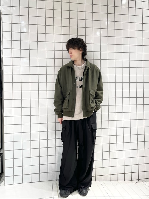 セール】『洗濯可』モールロゴグラフィックニット（ニット/セーター