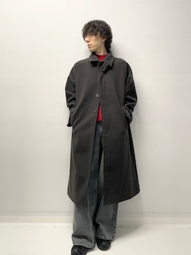 「冬の注目アウター」｜Renさん（メンズ・174cm）の秋コーディネート