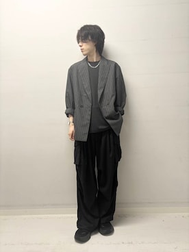 「SENSE OF PLACE by URBAN RESEARCH（センスオブプレイスバイアーバンリサーチ）のアイテム（ジャケット/アウター）」を使った、Renさん（メンズ・174cm）の夏コーディネート