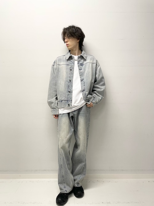 セール】ツイストデニムブルゾン（デニムジャケット）｜SENSE OF PLACE
