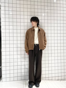 Renさん（メンズ・174cm）の冬コーディネート