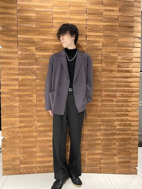 「アイテム（その他アウター）」を使った、Renさん（メンズ・174cm）の秋コーディネート
