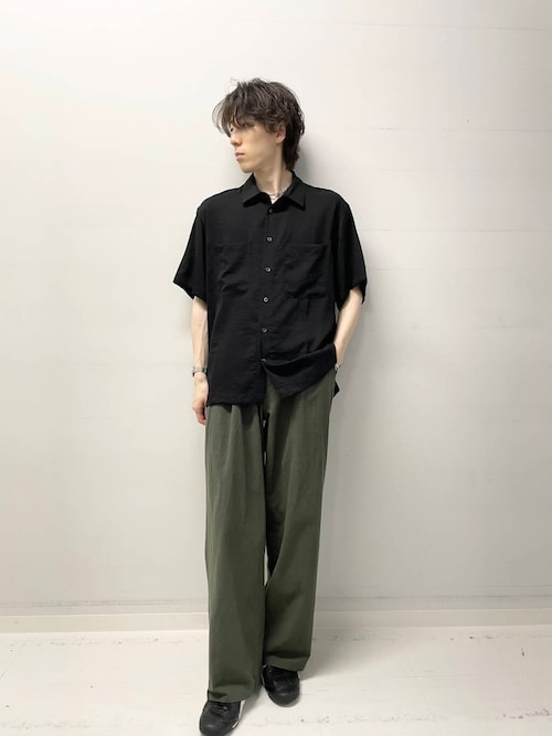 ソフトツイルWPKレギュラーカラーショートスリーブシャツ