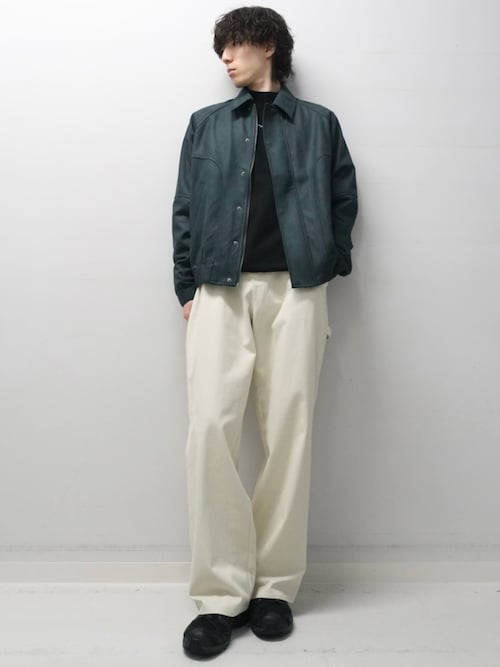 セール】ツイルスエードタッチZIPブルゾン（ブルゾン）｜SENSE OF