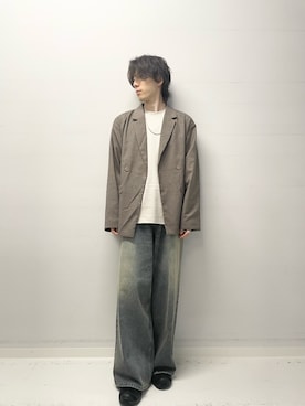 「メンズファッション」｜Renさん（メンズ・174cm）の秋コーディネート