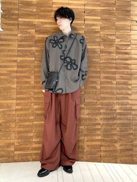 「HARUTA（ハルタ）のHARUTA　プレーンレースアップシューズ（その他シューズ）」を使った、Renさん（メンズ・174cm）の秋コーディネート